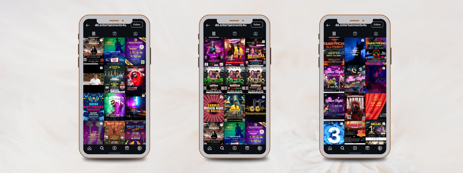 DD Entertainments With Insta Handling 